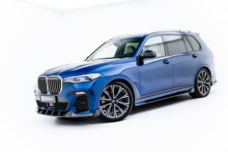 Set of Prepreg Carbon Splitters suitable for BMW X7 M-Pack G07