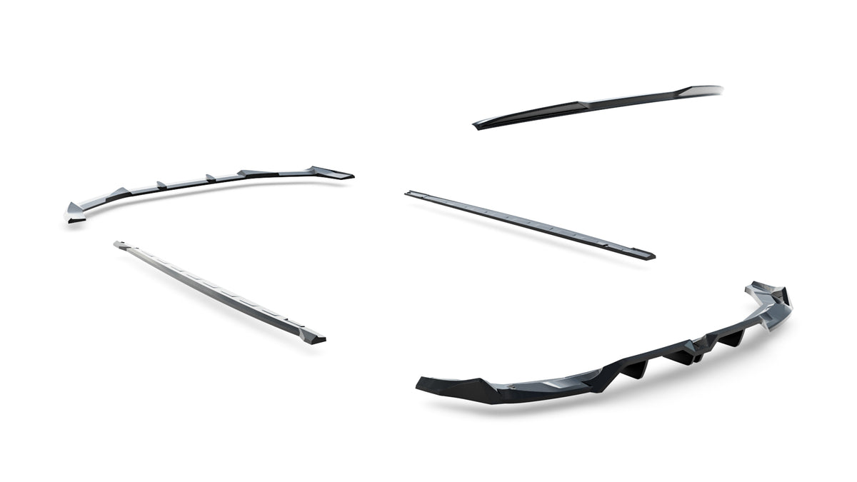 Set of Splitters V.1 suitable for Audi RS3 Sportback 8Y Facelift