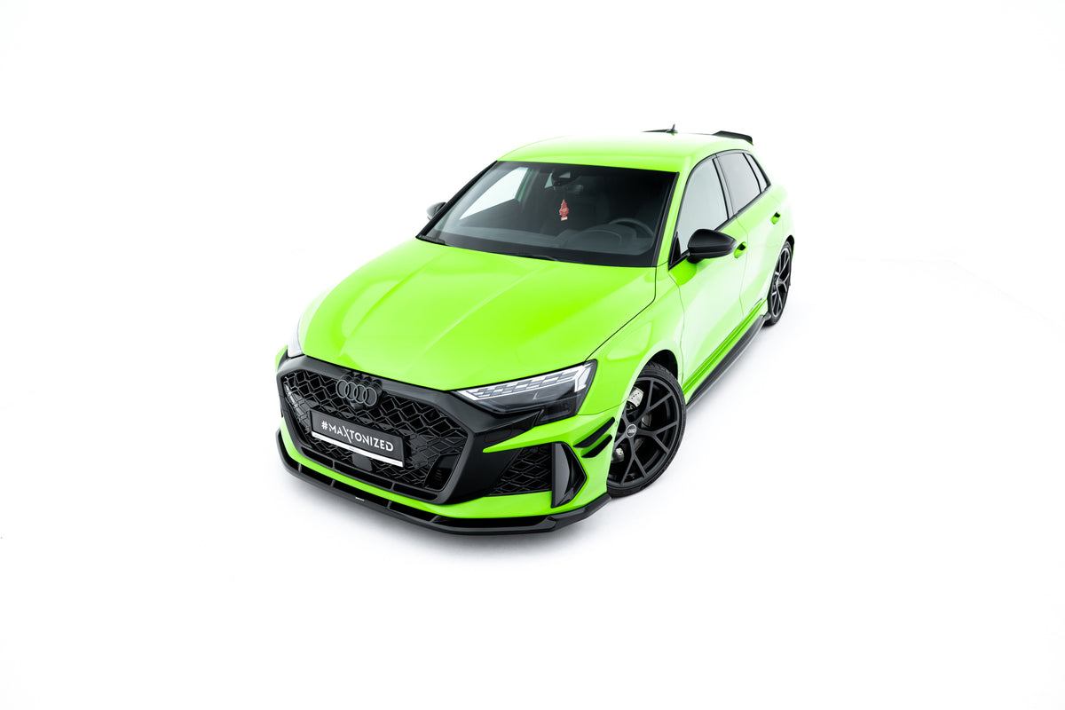 Set of Splitters V.1 suitable for Audi RS3 Sportback 8Y Facelift