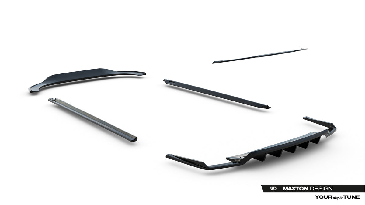 Set of Splitters V.1 suitable for Audi SQ7 Mk2