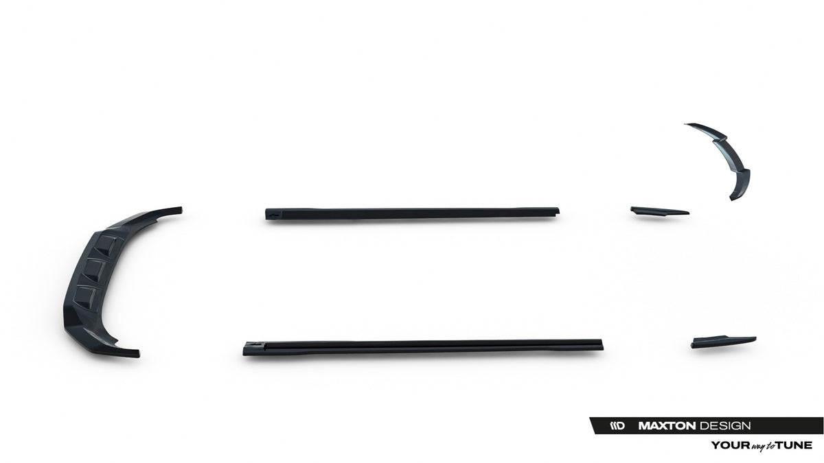 Set of Splitters V.1 suitable for Audi SQ7 Mk2 (4M) Facelift