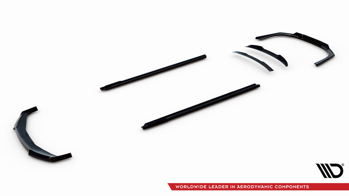 Set of Splitters V.1 suitable for BMW 740d / 740i  M-Pack G70