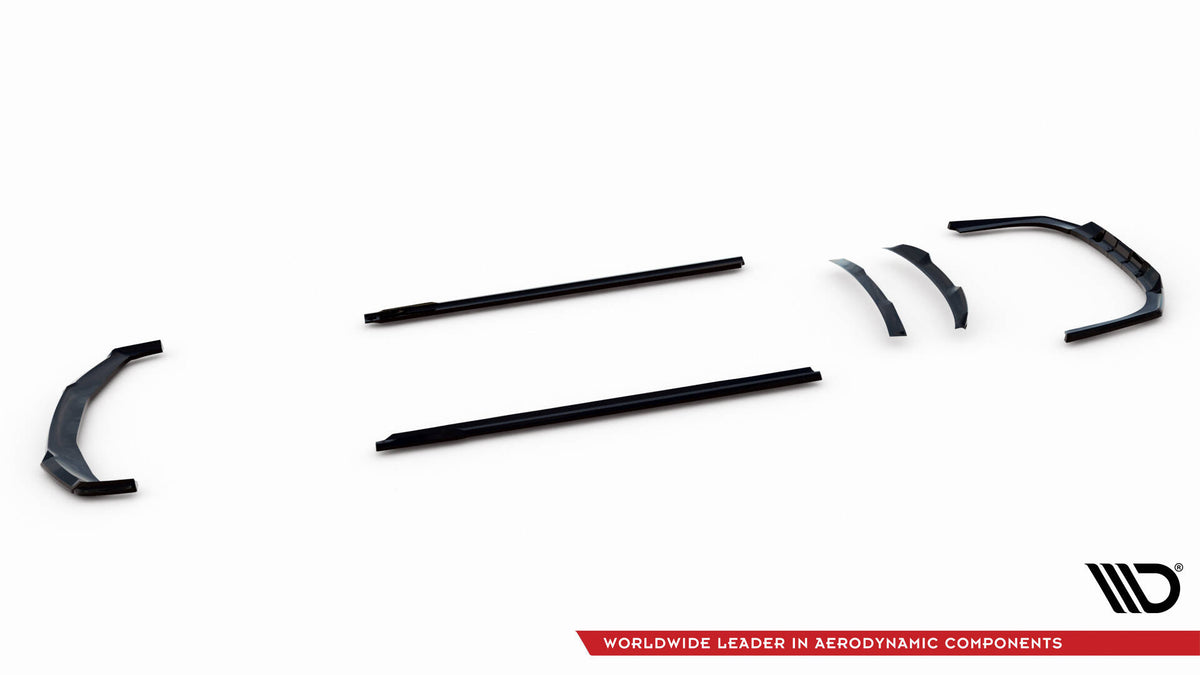 Set of Splitters V.1 suitable for BMW 740d / 740i  M-Pack G70