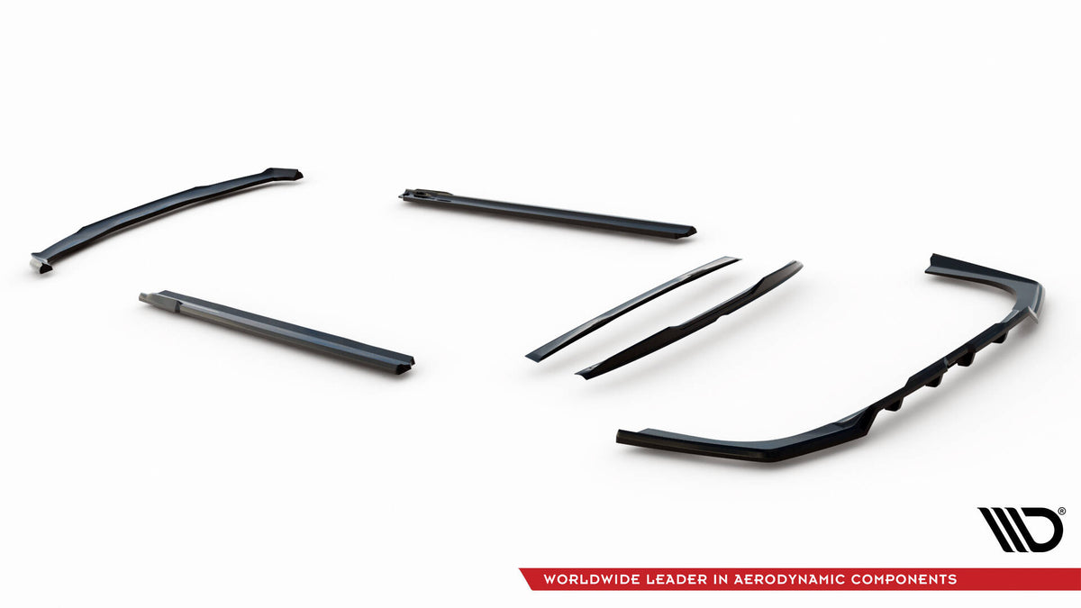 Set of Splitters V.1 suitable for BMW 740d / 740i  M-Pack G70