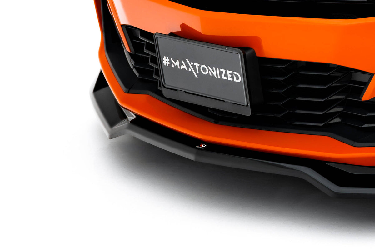 Set of Splitters V.1 suitable for Chevrolet Camaro SS Mk6 Facelift