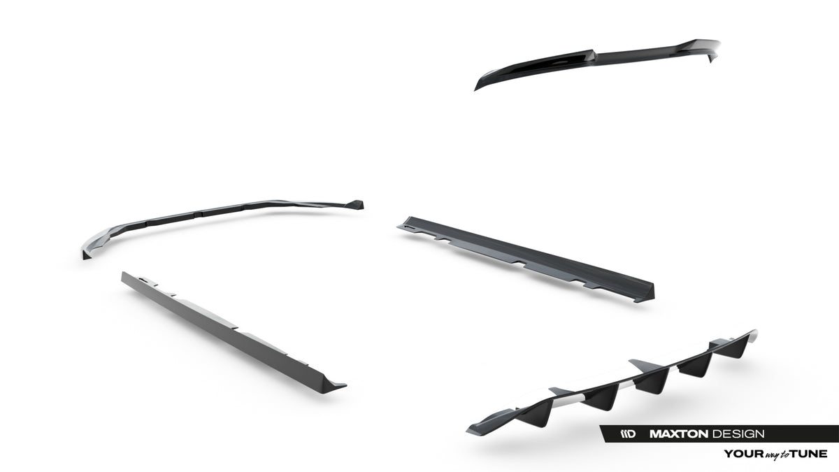 Set of Splitters V.1 suitable for Ford Fiesta ST Mk8 Facelift