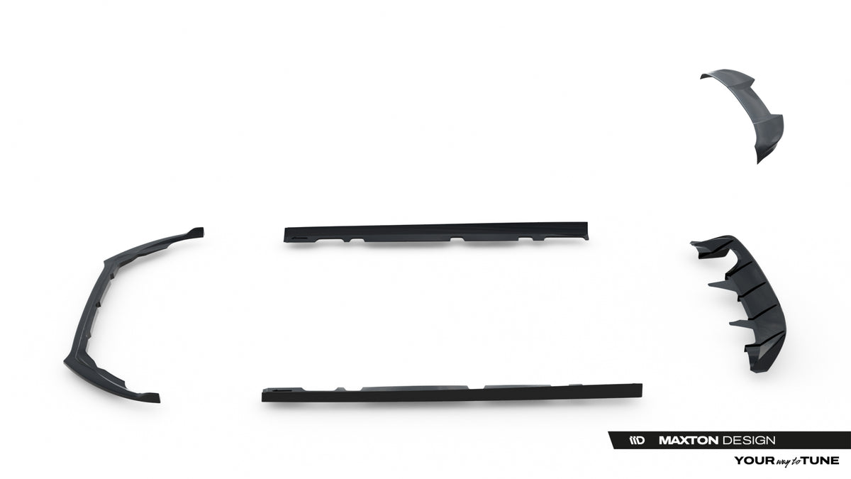 Set of Splitters V.1 suitable for Ford Fiesta ST Mk8 Facelift