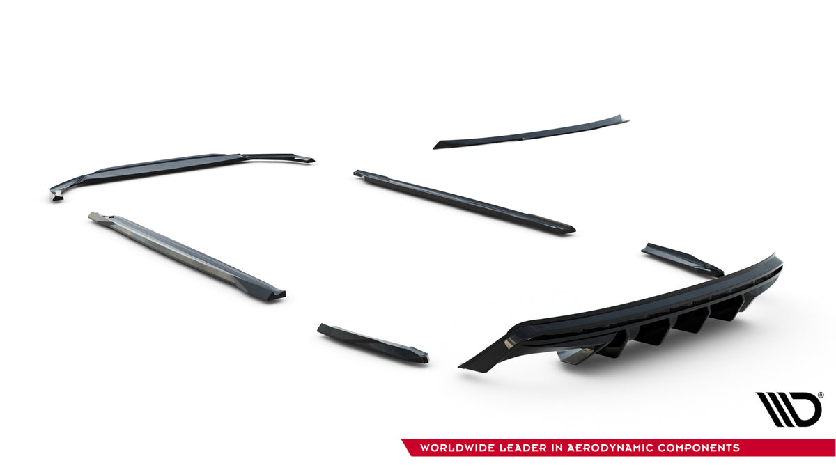 Set of Splitters V.1 suitable for Skoda Octavia RS Combi Mk4