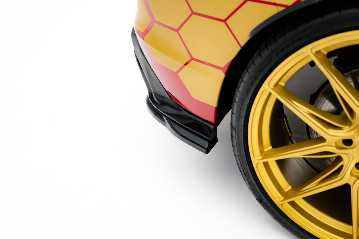 Set of Splitters V.1 suitable for Volkswagen Golf GTI Clubsport Mk8 Facelift