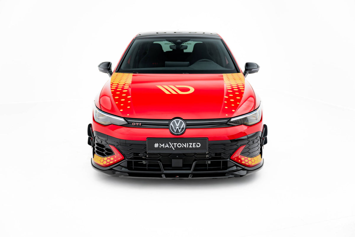Set of Splitters V.1 suitable for Volkswagen Golf GTI Clubsport Mk8 Facelift