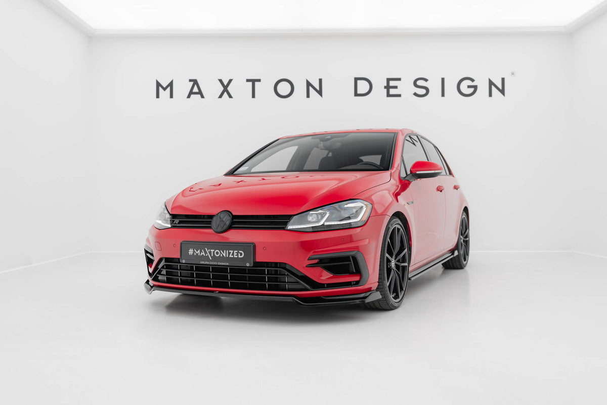 Set of Splitters V.1 suitable for Volkswagen Golf R Hatchback Mk7 Facelift