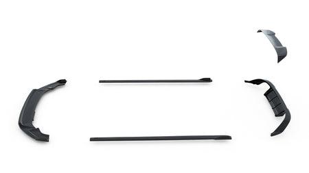 Set of Splitters V.1 suitable for Volkswagen Golf R Hatchback Mk7 Facelift
