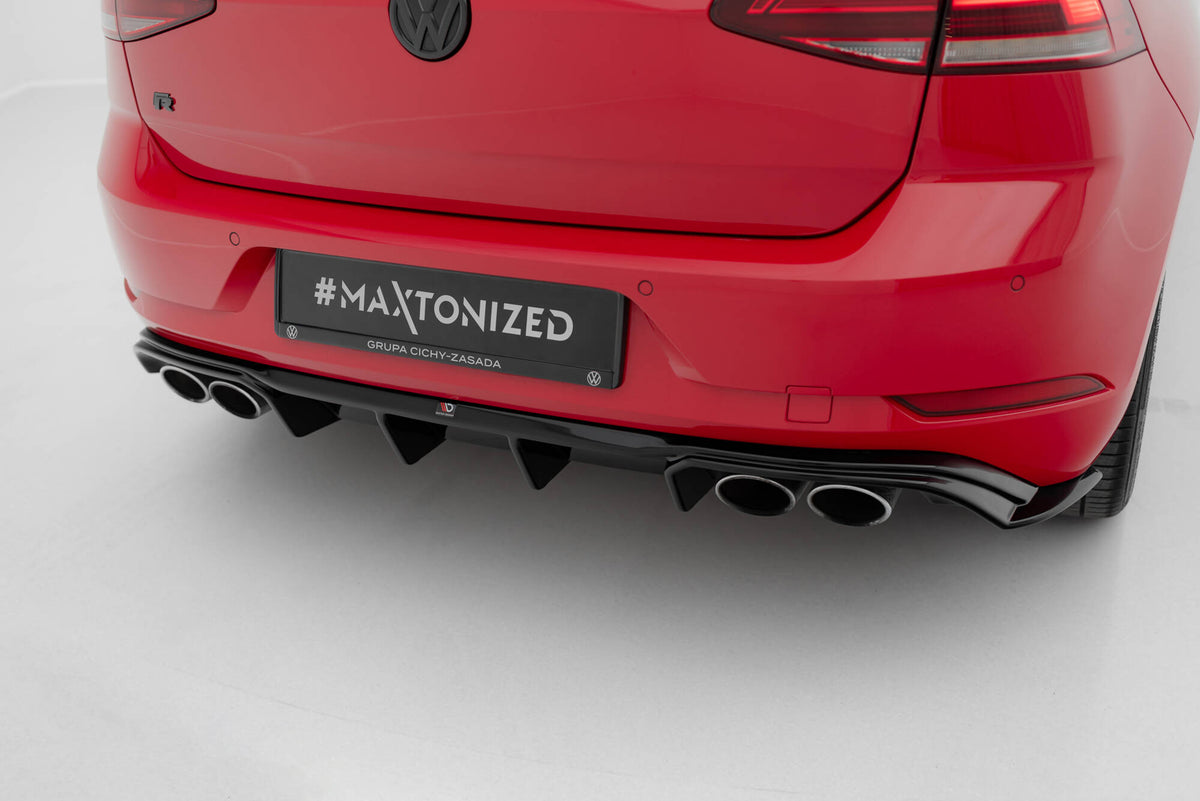 Set of Splitters V.1 suitable for Volkswagen Golf R Hatchback Mk7 Facelift