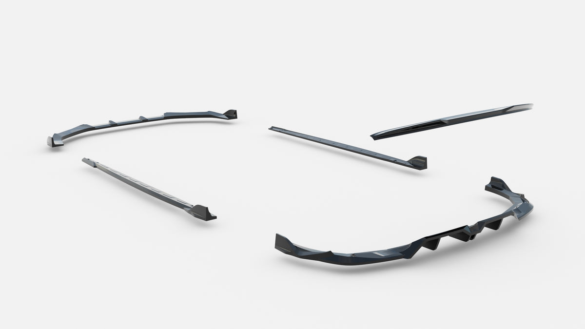 Set of Splitters V.2 suitable for Audi RS3 Sedan 8Y Facelift