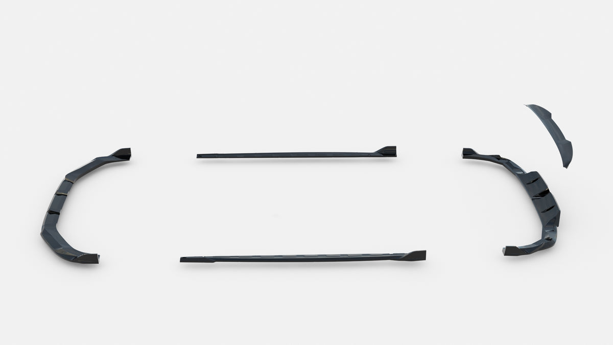 Set of Splitters V.2 suitable for Audi RS3 Sedan 8Y Facelift