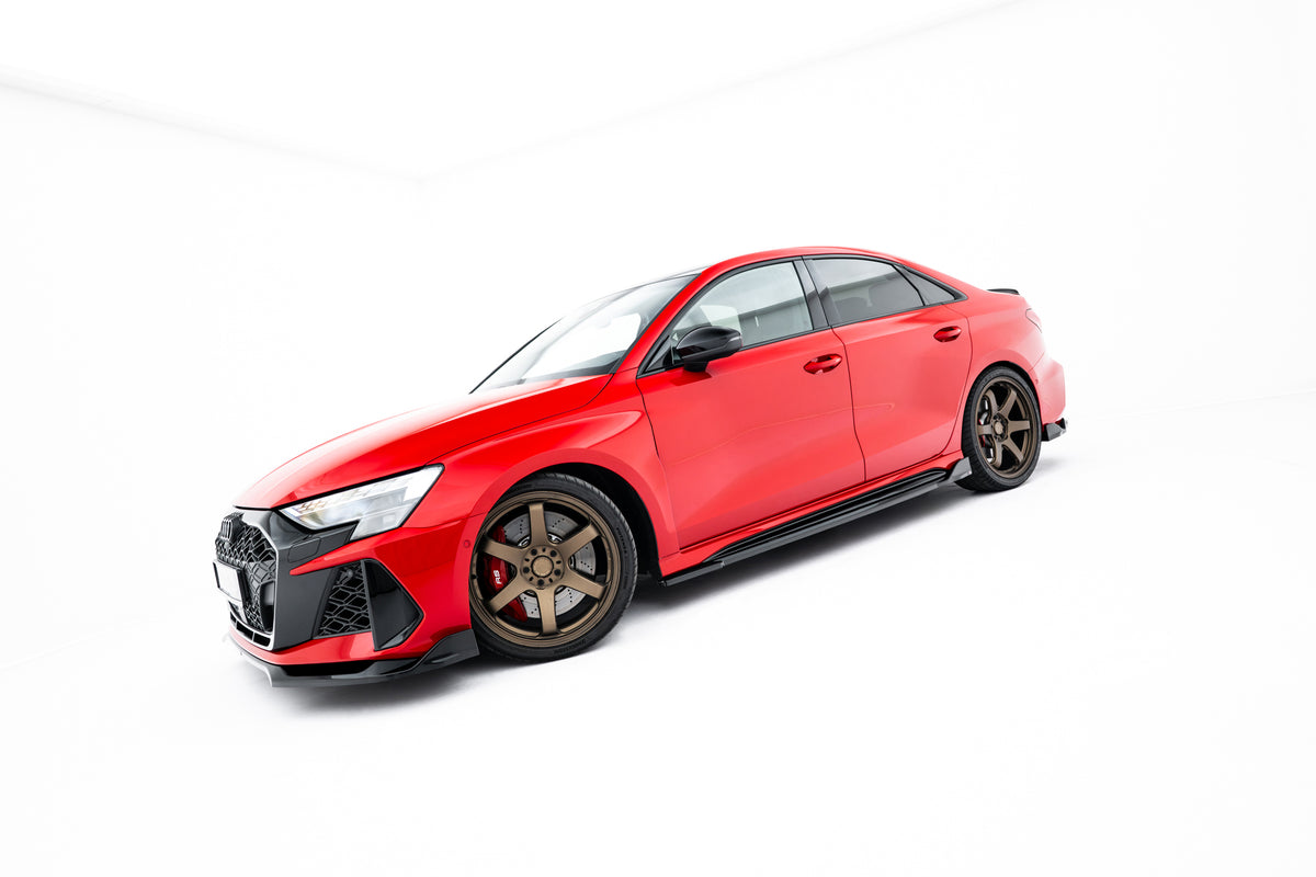 Set of Splitters V.2 suitable for Audi RS3 Sedan 8Y Facelift