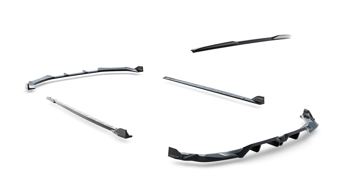 Set of Splitters V.2 suitable for Audi RS3 Sportback 8Y Facelift