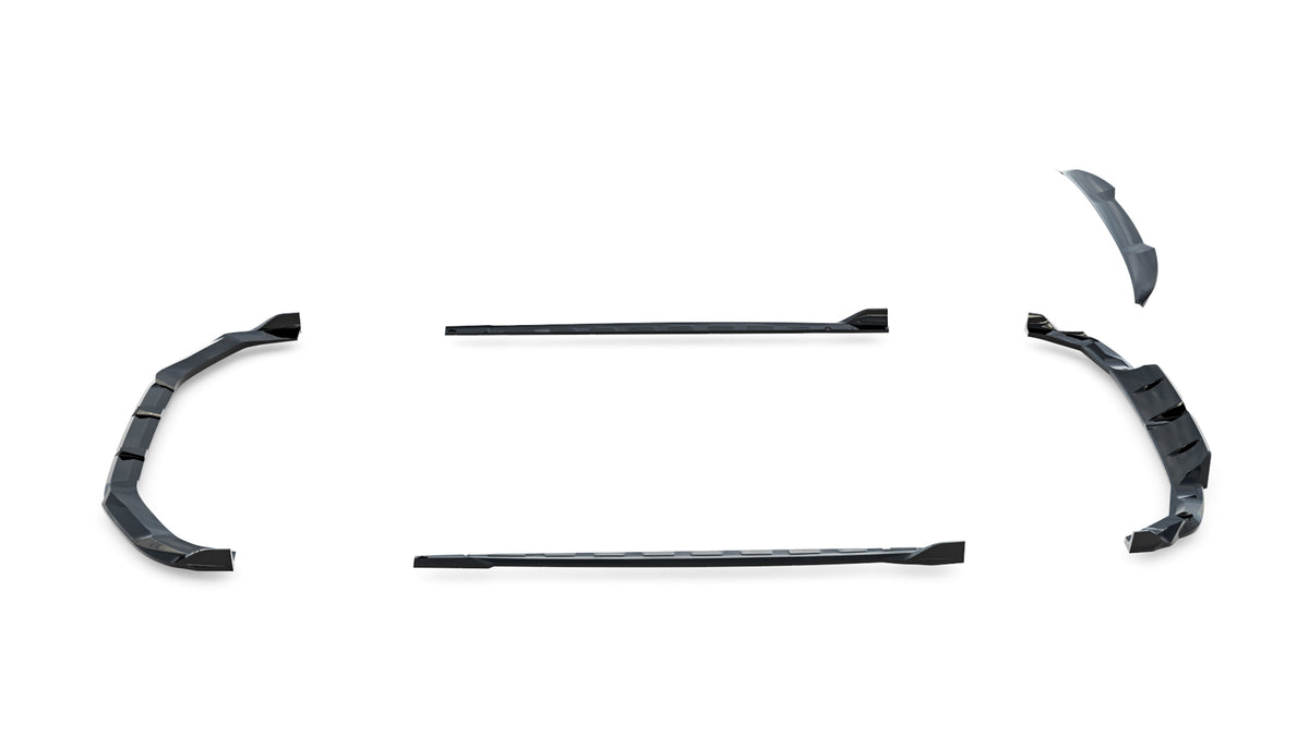 Set of Splitters V.2 suitable for Audi RS3 Sportback 8Y Facelift