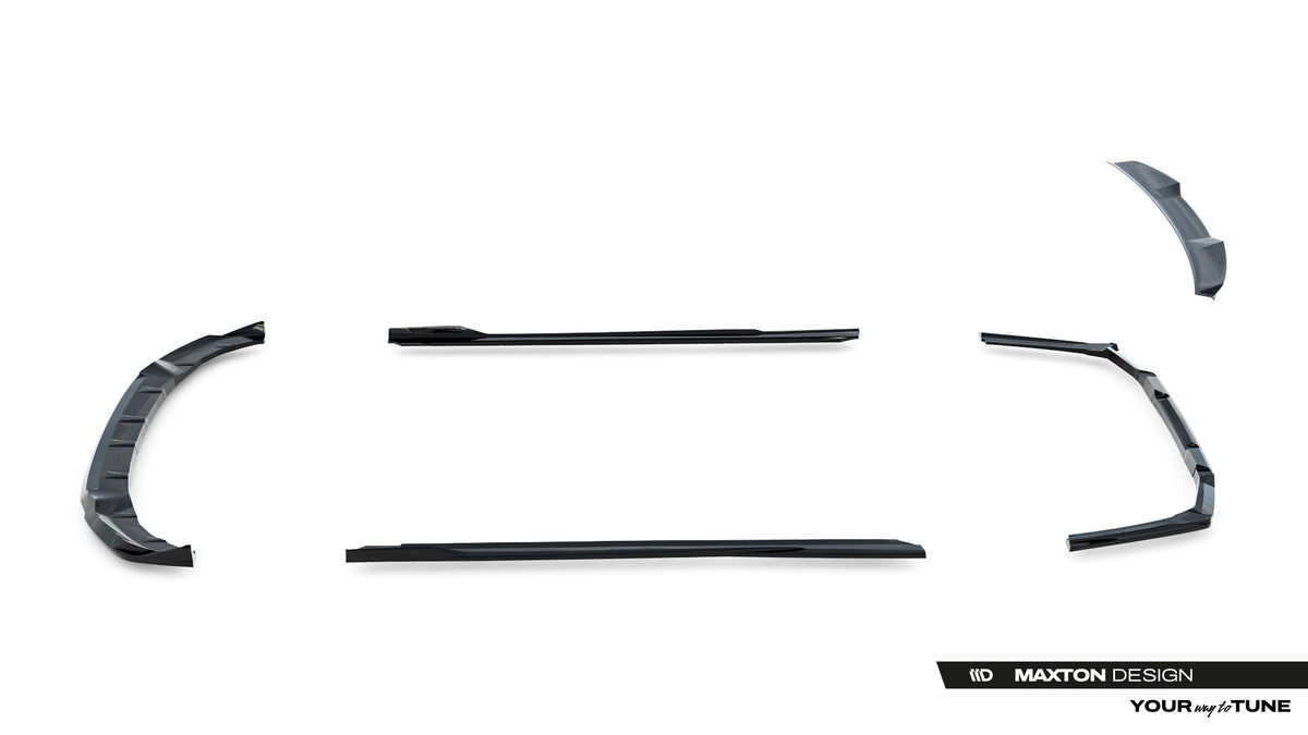 Set of Splitters V.2 suitable for BMW 5 M-Pack Sedan G60
