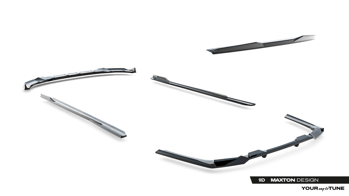 Set of Splitters V.2 suitable for BMW 5 M-Pack Sedan G60