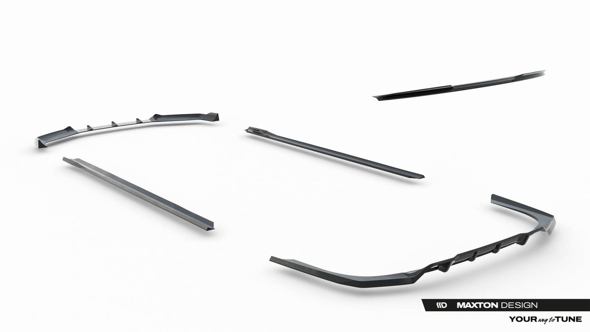Set of Splitters V.2 suitable for BMW 740d / 740i  M-Pack G70