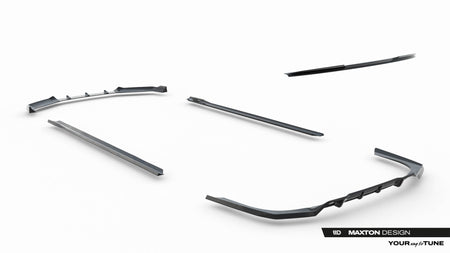 Set of Splitters V.2 suitable for BMW 740d / 740i  M-Pack G70