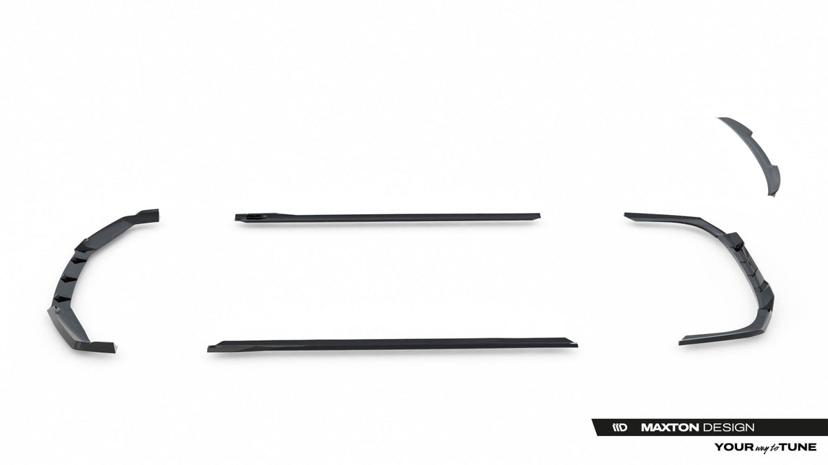 Set of Splitters V.2 suitable for BMW 740d / 740i  M-Pack G70