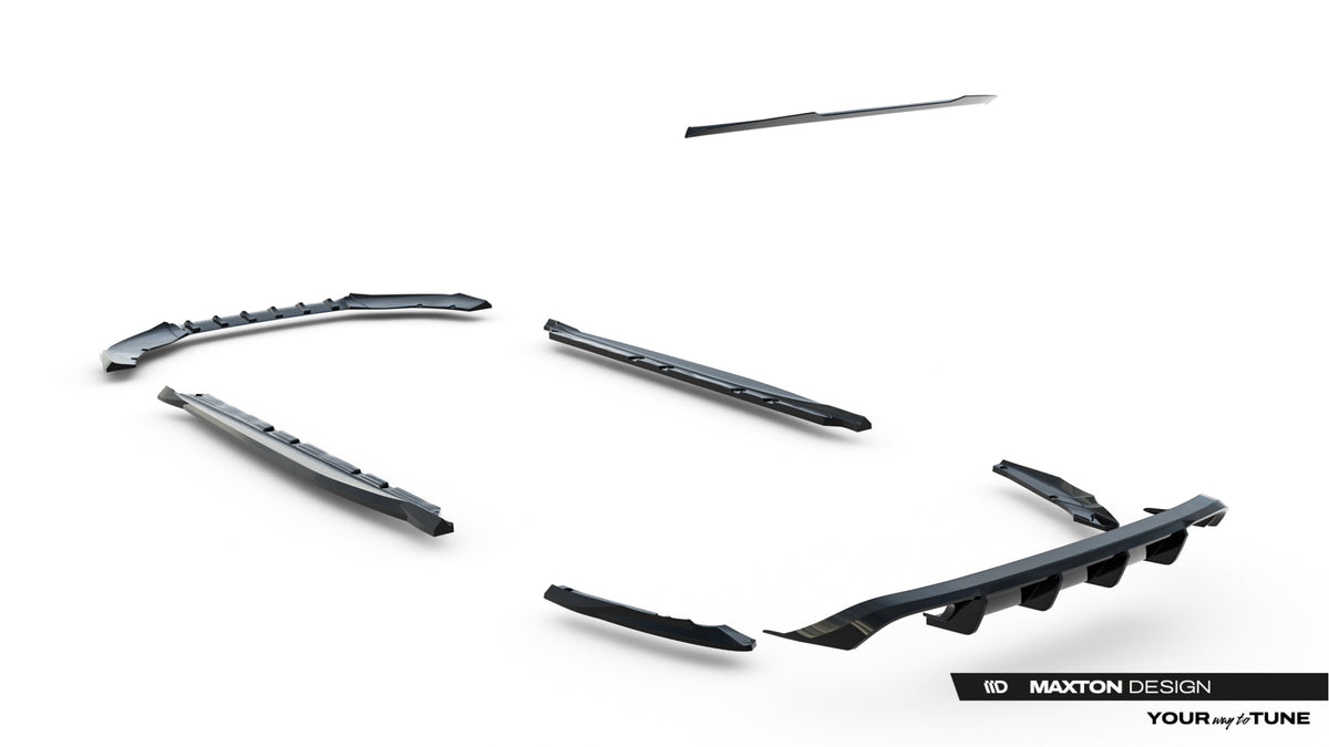 Set of Splitters V.2 suitable for Cupra Leon ST Mk1 Facelift