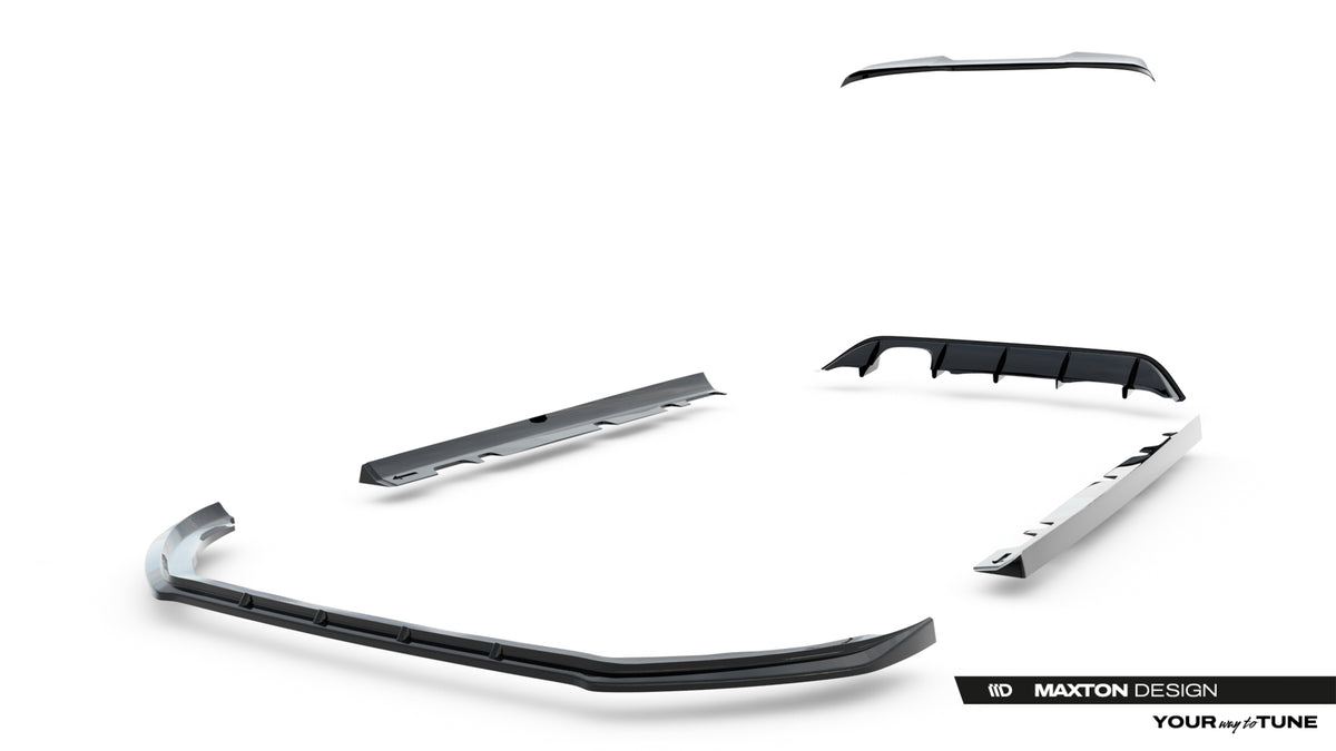 Set of Splitters V.2 suitable for Ford Fiesta ST Mk8 Facelift
