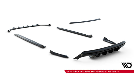 Set of Splitters V.2 suitable for Skoda Octavia RS Combi Mk4