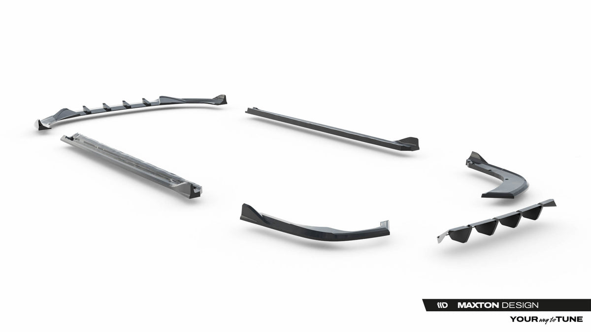 Set of Splitters V.2 suitable for Skoda Superb Sportline Mk4