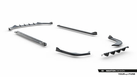 Set of Splitters V.2 suitable for Skoda Superb Sportline Mk4