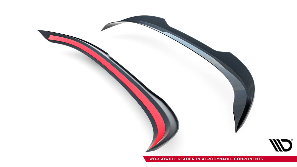Set of Splitters V.2 suitable for Volkswagen Golf GTI Clubsport Mk8 Facelift