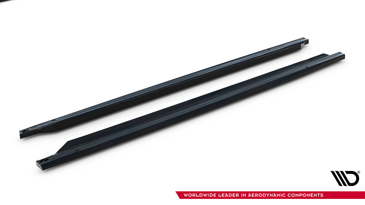 Set of Splitters V.2 suitable for Volkswagen Golf GTI Clubsport Mk8 Facelift