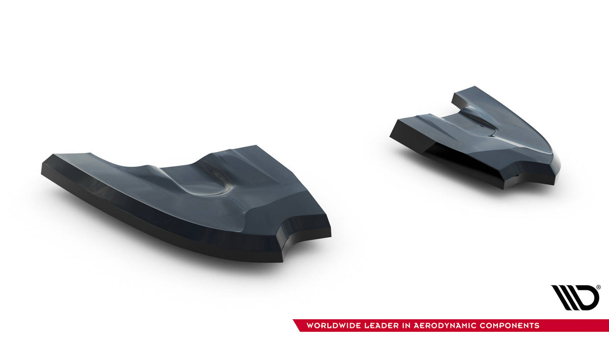 Set of Splitters V.2 suitable for Volkswagen Golf GTI Clubsport Mk8 Facelift