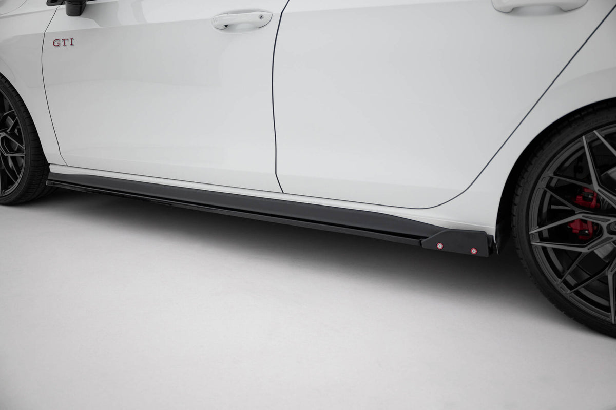 Set of Splitters V.2 suitable for Volkswagen Golf GTI Mk8 Facelift