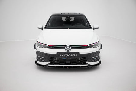 Set of Splitters V.2 suitable for Volkswagen Golf GTI Mk8 Facelift