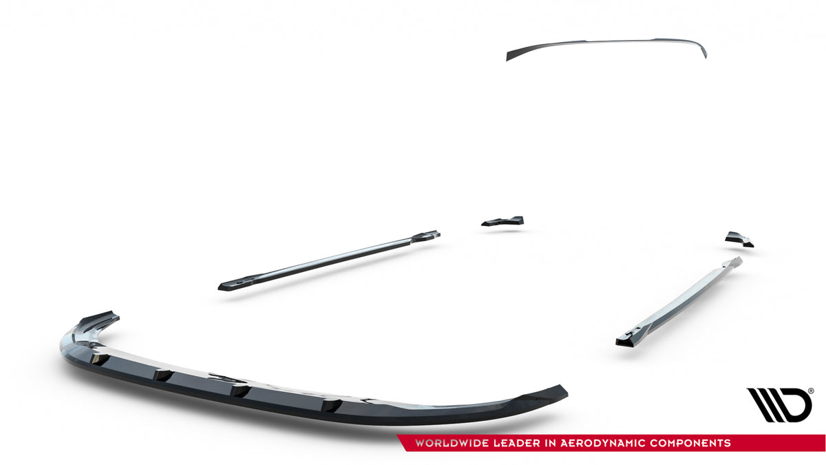 Set of Splitters V.2 suitable for Volkswagen Golf R Hatchback Mk8 Facelift