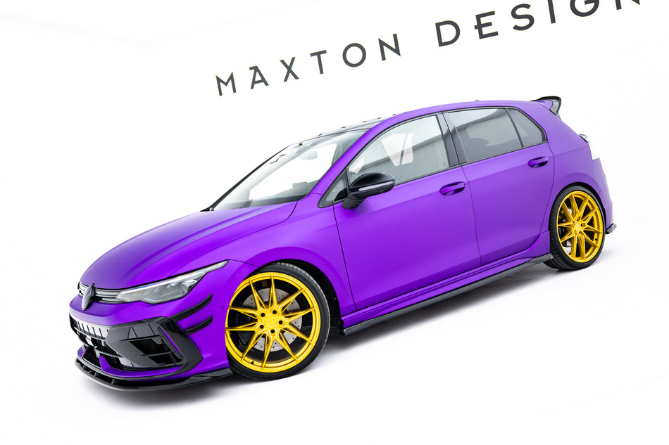 Set of Splitters V.2 suitable for Volkswagen Golf R Hatchback Mk8 Facelift