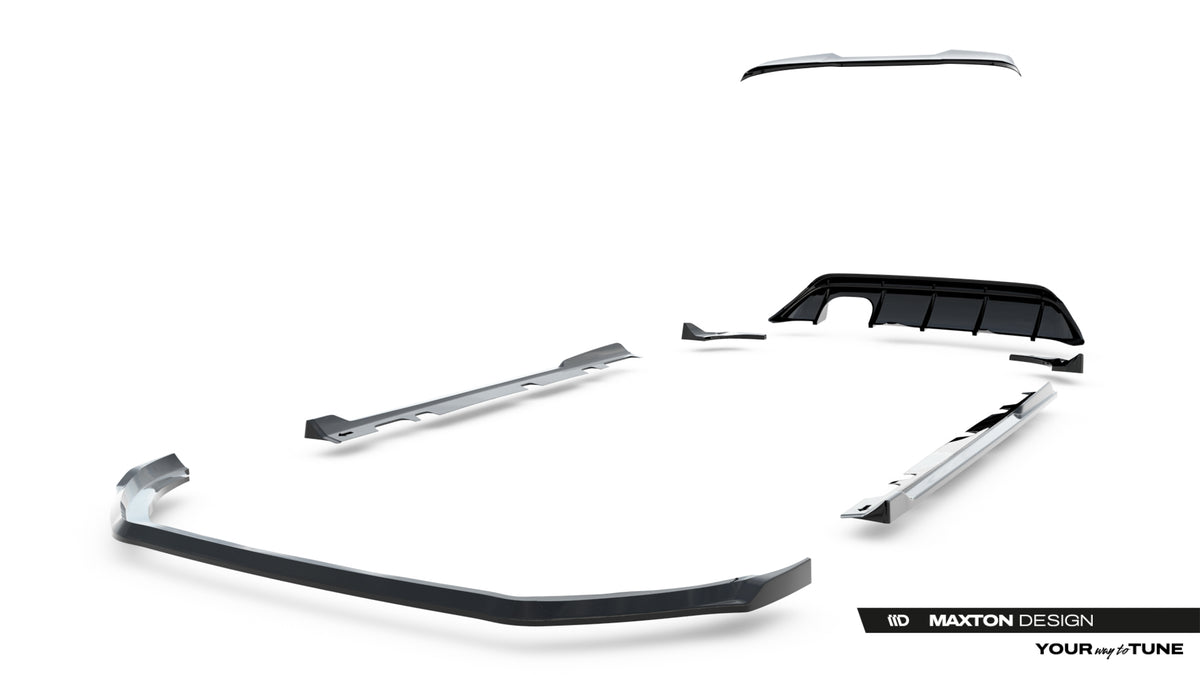 Set of Splitters V.3 suitable for Ford Fiesta ST Mk8 Facelift