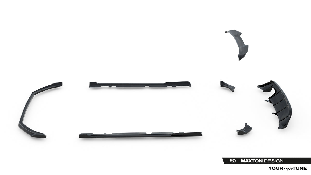 Set of Splitters V.3 suitable for Ford Fiesta ST Mk8 Facelift
