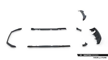 Set of Splitters V.3 suitable for Ford Fiesta ST Mk8 Facelift