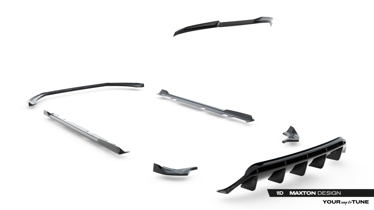 Set of Splitters V.3 suitable for Ford Fiesta ST Mk8 Facelift
