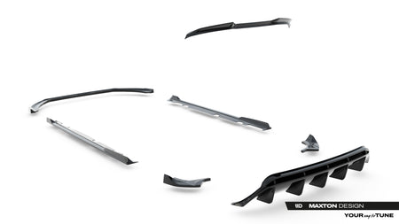 Set of Splitters V.3 suitable for Ford Fiesta ST Mk8 Facelift