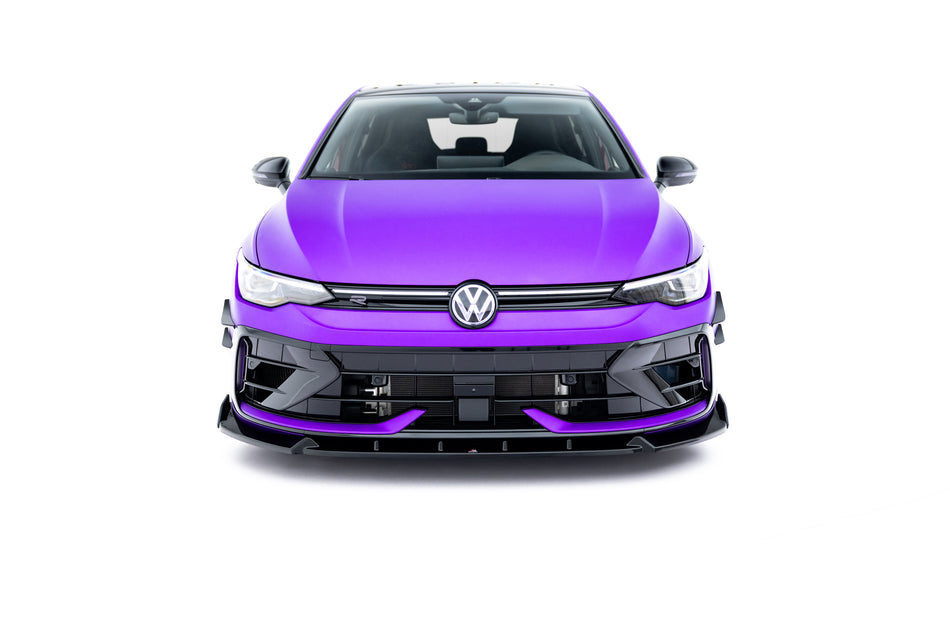 Set of Splitters V.4 suitable for Volkswagen Golf R Hatchback Mk8 Facelift