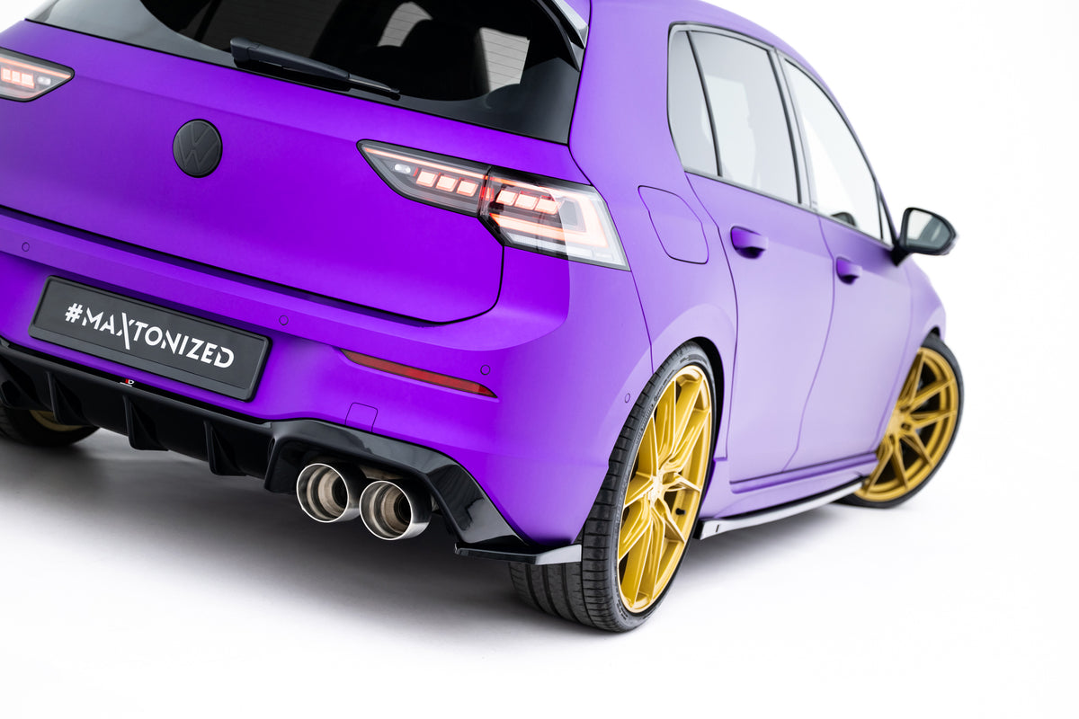 Set of Splitters V.5 suitable for Volkswagen Golf R Hatchback Mk8 Facelift