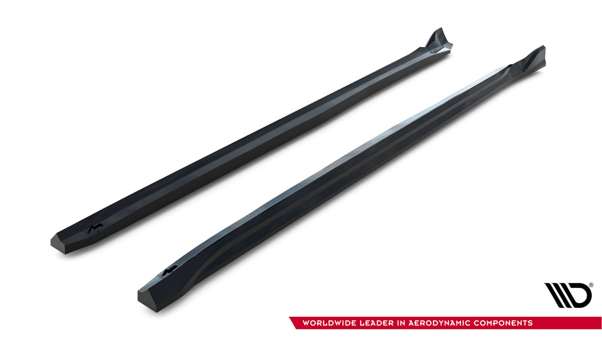 Set of Splitters suitable for Abarth 500e