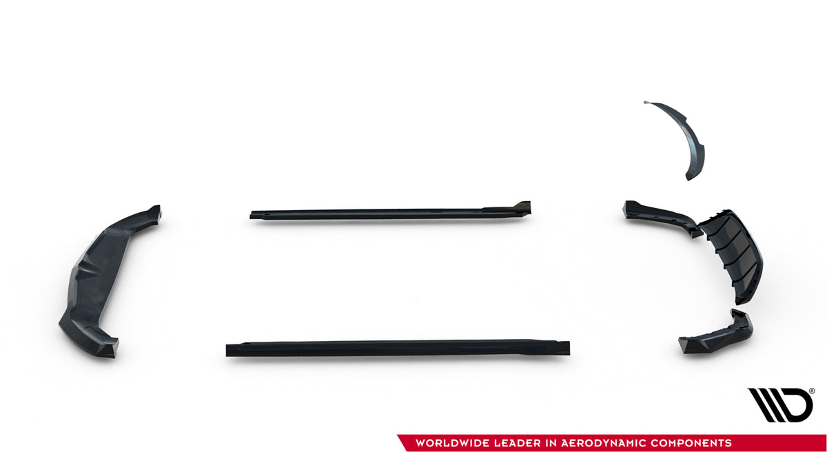 Set of Splitters suitable for Alfa Romeo Stelvio Mk1