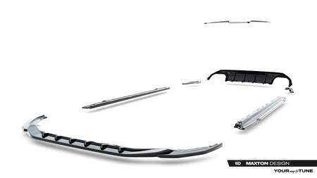 Set of Splitters  suitable for Audi A3 S-Line Sportback 8Y