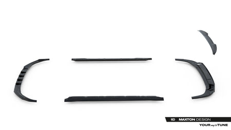 Set of Splitters suitable for Audi A3 Sedan 8Y Facelift